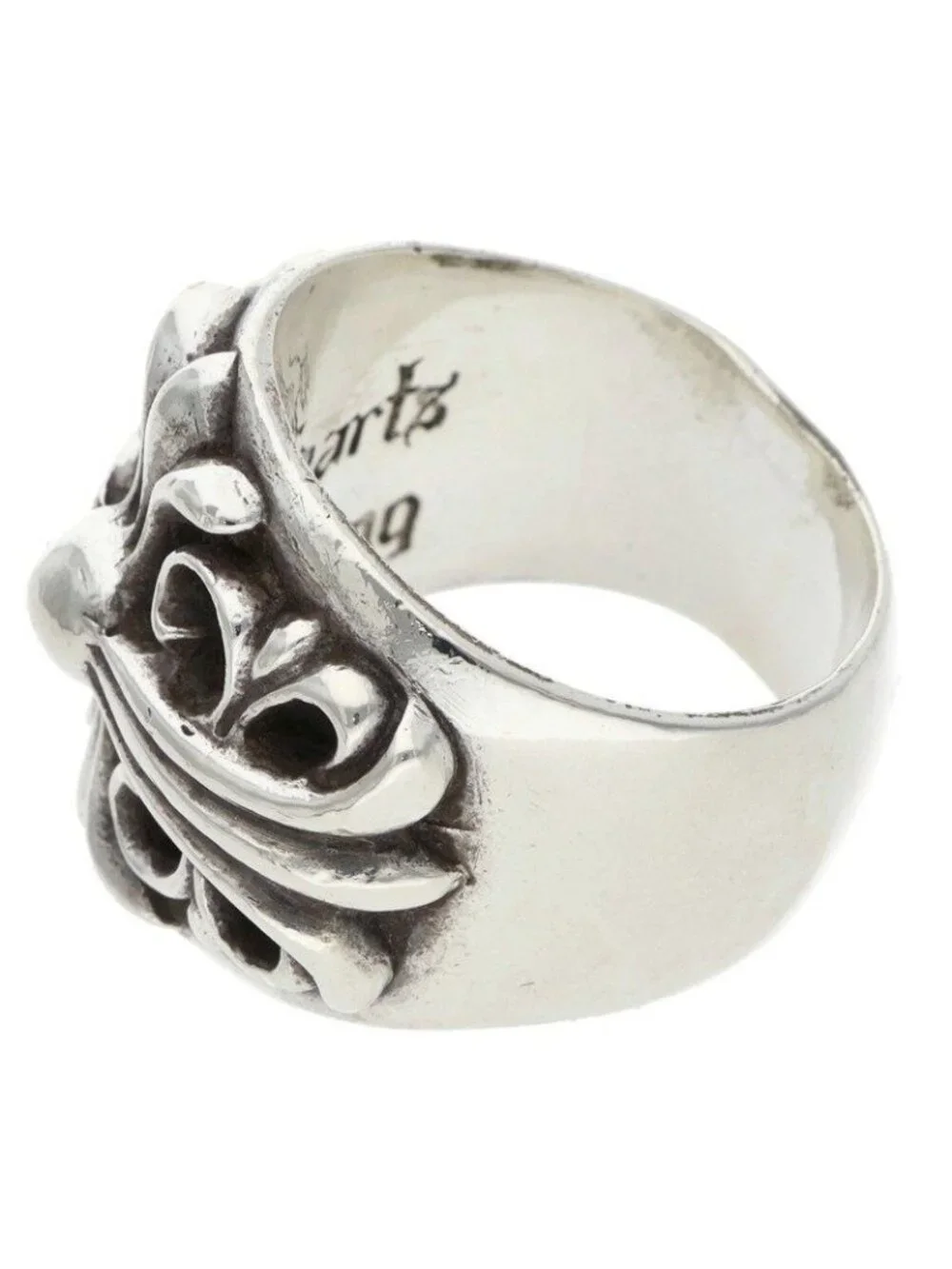 Chrome Hearts Keeper Silver Ring